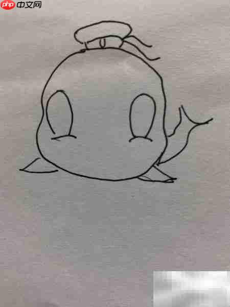 运动会吉祥物简笔画教程
