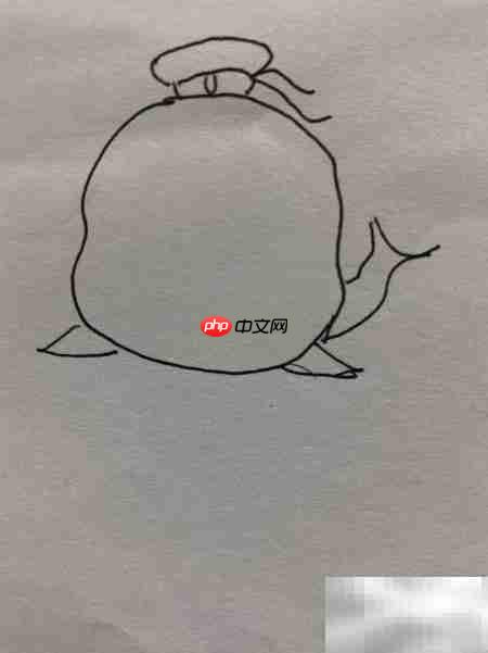 运动会吉祥物简笔画教程