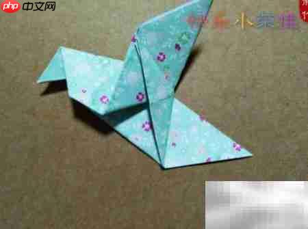 折纸小鸟:一折即飞