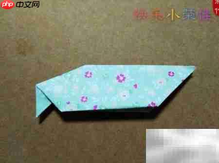 折纸小鸟:一折即飞