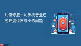如何修复一加手机音量已经开满但声音小的问题