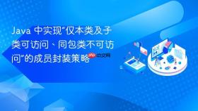 Java 中实现“仅本类及子类可访问、同包类不可访问”的成员封装策略