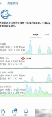 华硕路由器流量统计查看方法