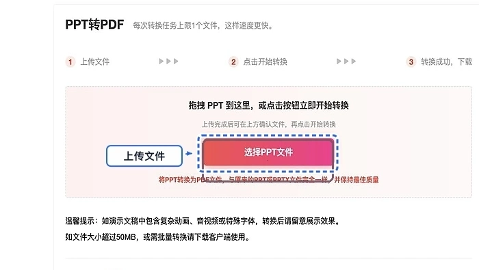 PPT转PDF怎么操作?日常办公文件一步步处理