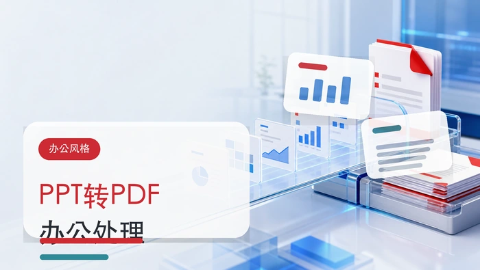 PPT转PDF怎么操作?日常办公文件一步步处理