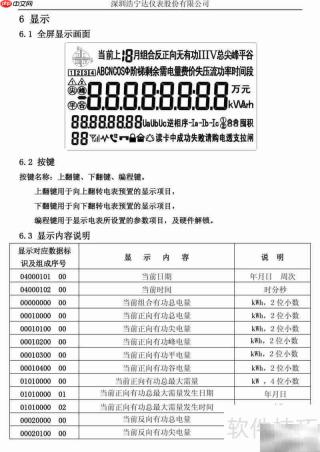 宁达三相电能表说明书