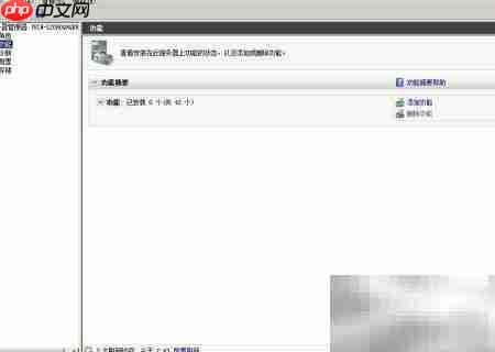 Win2008R2添加.NET功能