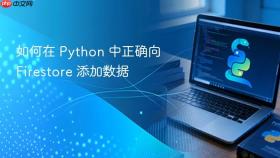 如何在 Python 中正确向 Firestore 添加数据