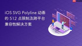 iOS SVG Polyline 动画的 512 点限制及跨平台兼容性解决方案