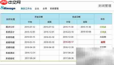 8Manage项目管理核心问题解析