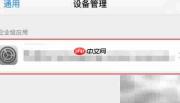 iPhone8信任企业级开发者设置