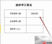 接种率如何计算