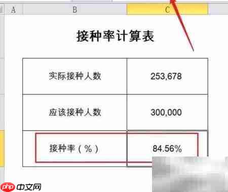 接种率如何计算