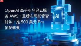 OpenAI 牵手亚马逊云服务 AWS：重磅布局托管智能体，推 500 美元 Pro 顶配套餐