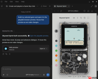 OpenAI 携手 ModRetro 发布 Codex 专用插件：动动嘴就能造出复古 Game Boy 游戏
