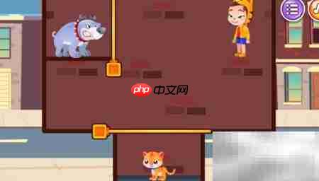 Kitty Super Rescue第12关通关攻略