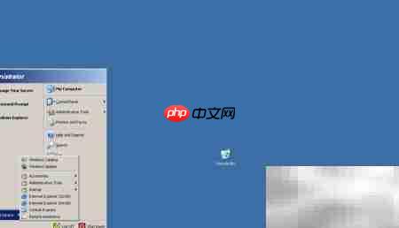 2003系统中图形化开启Services