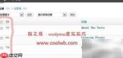 WordPress文章页显示自定义列表