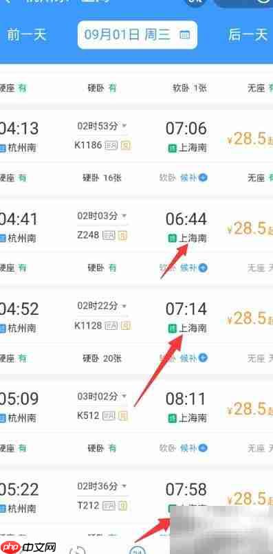 上海高铁票指哪个站