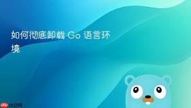 如何彻底卸载 Go 语言环境