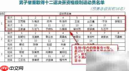 商业智能报表组内分栏设置