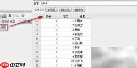 商业智能报表组内分栏设置