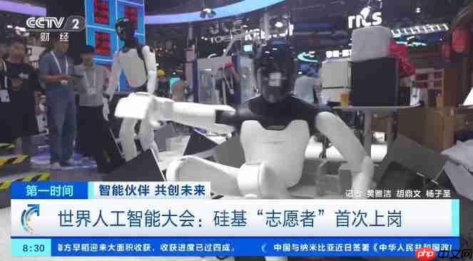  硅基志愿者上线！世界人工智能大会机器人含量太高了 