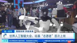 硅基志愿者上线!世界人工智能大会机器人含量太高了