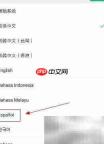 微信手机端设置西班牙语教程