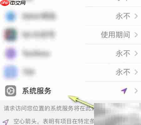 iPhone 13系统服务设置指南