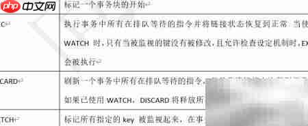 Redis事务应用解析