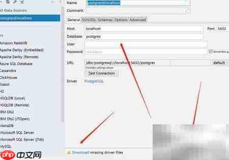 IntelliJ连接PostgreSQL教程