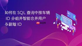 如何在 SQL 查询中按车辆 ID 分组并智能合并用户与副驾 ID
