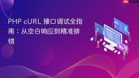 PHP cURL 接口调试全指南：从空白响应到精准排错
