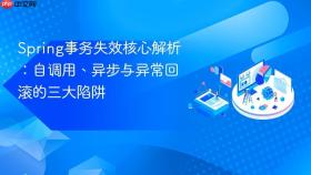 Spring事务失效核心解析：自调用、异步与异常回滚的三大陷阱
