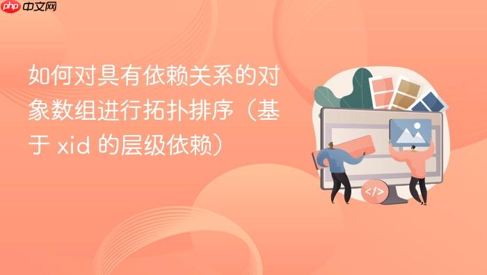 如何对具有依赖关系的对象数组进行拓扑排序(基于 xid 的层级依赖)