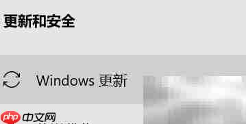Windows 10系统更新方法