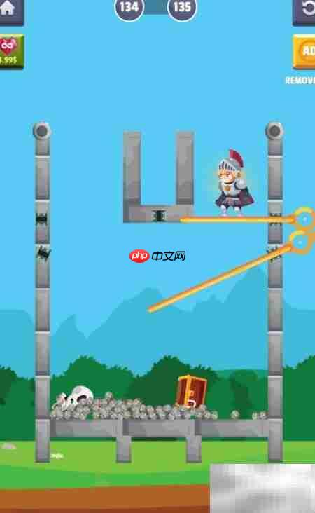 Magic Hero Puzzle 134关通关技巧