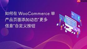 如何在 WooCommerce 单产品页面添加动态“更多信息”自定义按钮