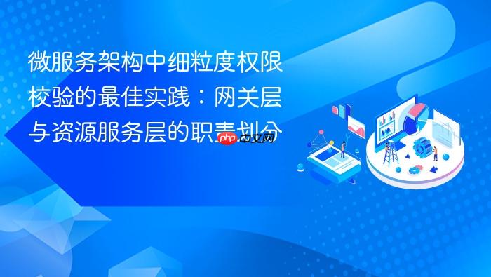 微服务架构中细粒度权限校验的最佳实践:网关层与资源服务层的职责划分