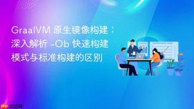 GraalVM 原生镜像构建：深入解析 -Ob 快速构建模式与标准构建的区别