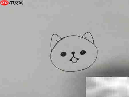 卡通博美小狗绘画教程