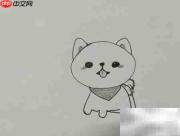 卡通博美小狗绘画教程
