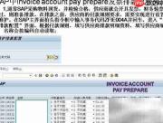 SAP发票排款流程解析