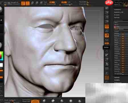 ZBrush精细雕刻技巧
