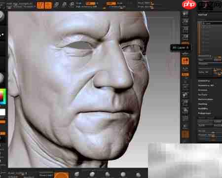 ZBrush精细雕刻技巧