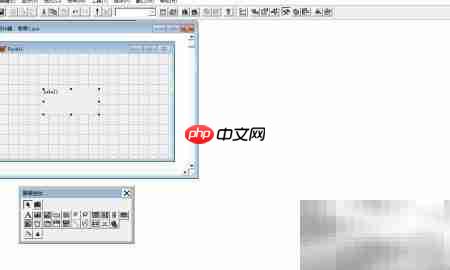 VF6.0设置表单前景色