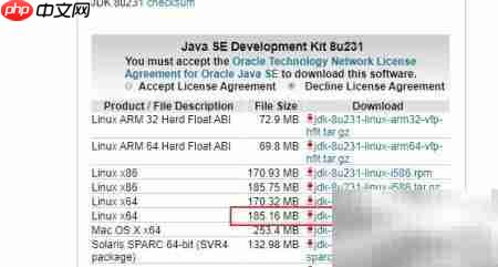 Linux安装Java及环境配置