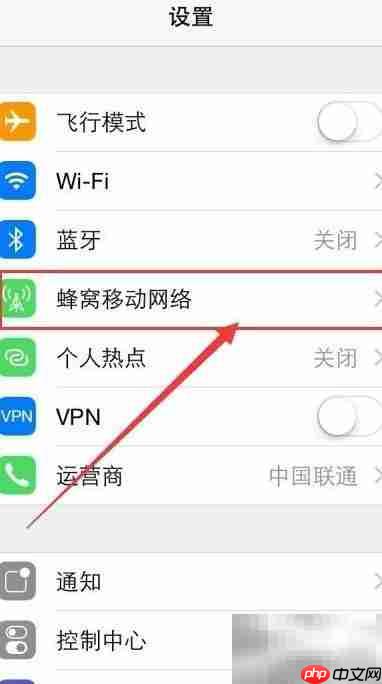 iPhone iOS8流量统计