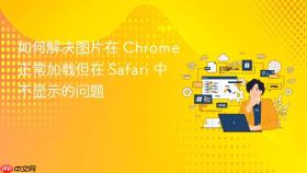 如何解决图片在 Chrome 正常加载但在 Safari 中不显示的问题